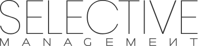 Selective management logo light